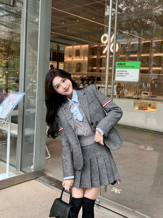 2025SS Suit + skirt THOM TREND
