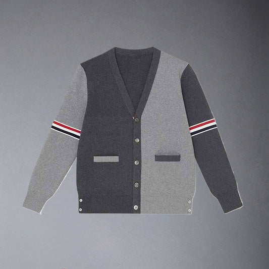 Thom Browne 2025 Knitted sweater coat