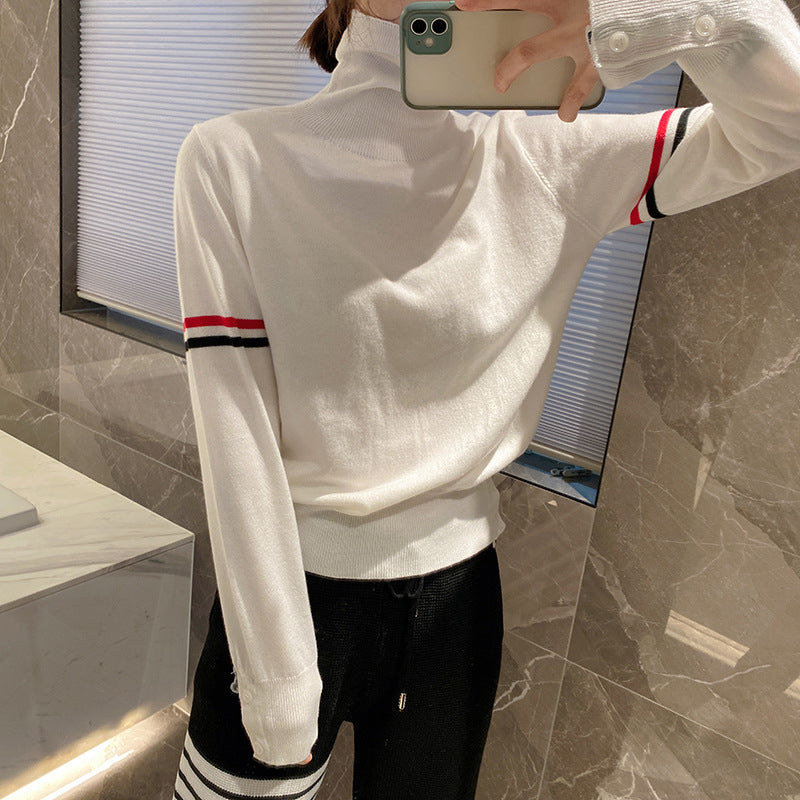 Thom Browne Women's Turtleneck Sweater