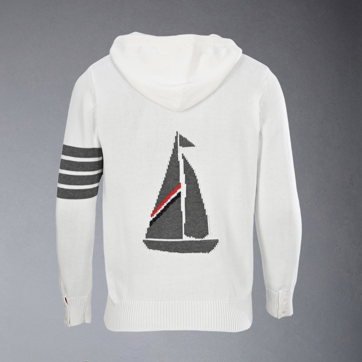Thom Browne  2026ss Sailboat Hoodie
