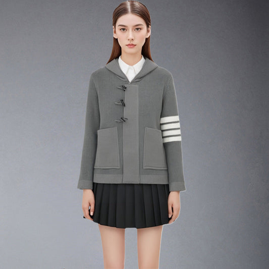 Thom Browne 2025ss Women's Wool Coat Jacket