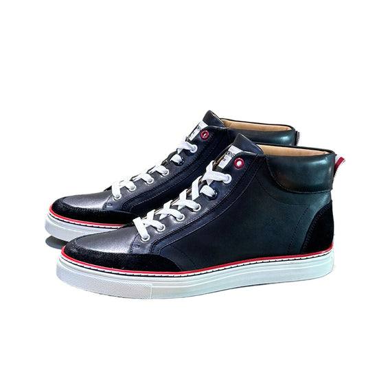Thom Browne High Top Leather Sneakers