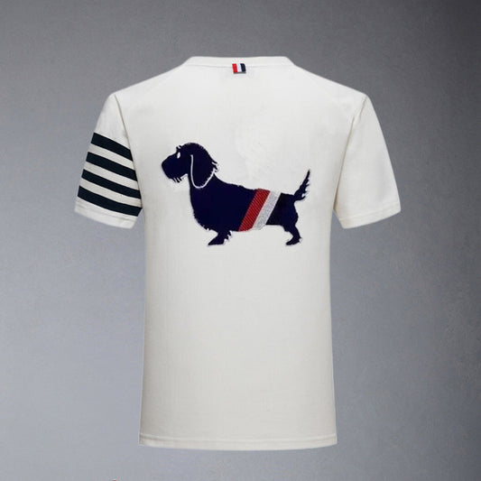 Thom Browne Puppy embroidery T-shirt