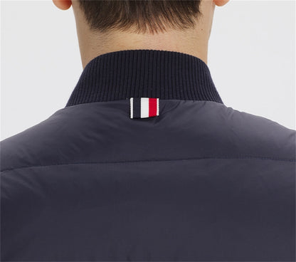 Thom Browne 4-Bar Down vest