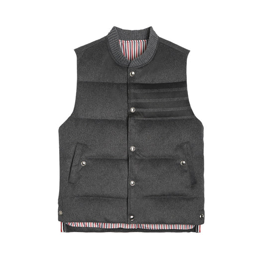 Thom Browne  4-Bar Down vest