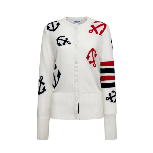 Thom Browne  Women Anchor print Sweaters