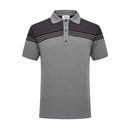 Thom Browne Grey POLO Shirt