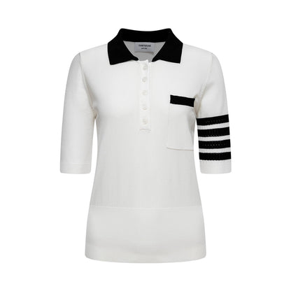 Thom Browne  Women puppy POLO shirt