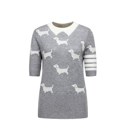 Thom Browne  women puppy T-shirt