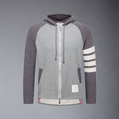 Thom Browne Couple Plush Hoodie