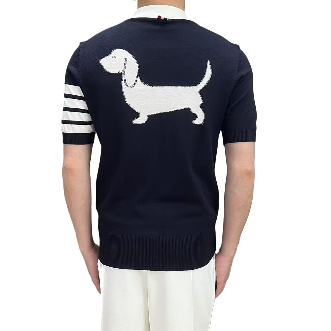 Thom Browne  2025ss Men Wool T-shirt