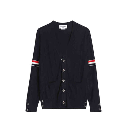 Thom Browne Knitted sweater coat