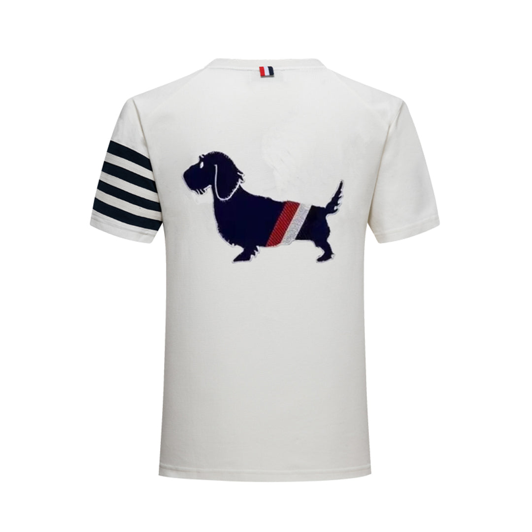 Thom Browne Puppy embroidery T-shirt