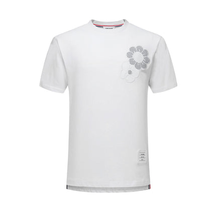 Thombrowne Floral Embroidery T-shirt