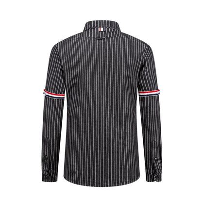Thom Browne 4-Bar Thick Shirt