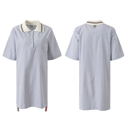 Thom Browne 2025 Colorblock Dress
