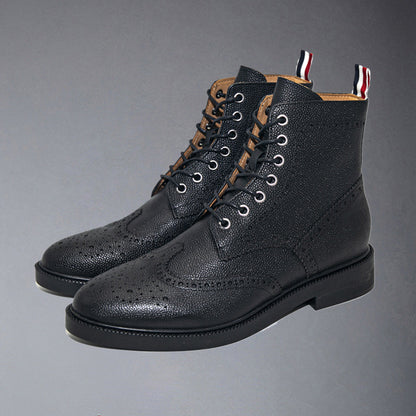 Thom Browne  High Top leather Shoe
