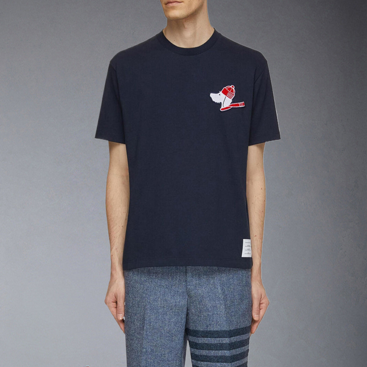 Thom Browne Puppy embroidery T-shirt