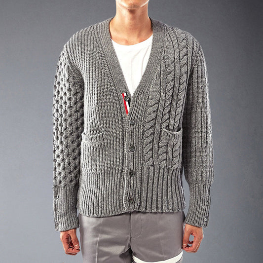 Thom Browne Knitted sweater jacket