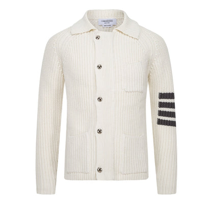 Thom Browne Knitted sweater coat