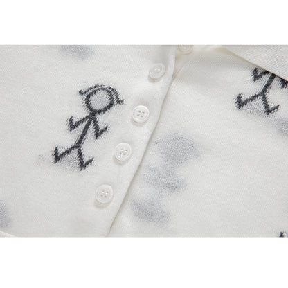 Thom Browne  Women Stickman POLO shirt