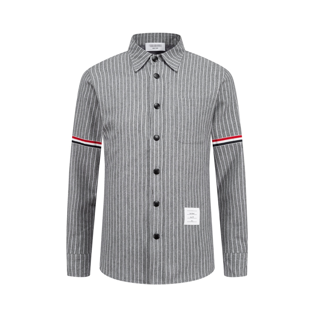 Thom Browne 4-Bar Thick Shirt