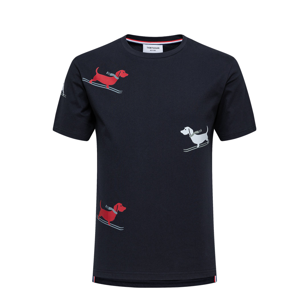 Thom Browne Puppy Print T-shirt