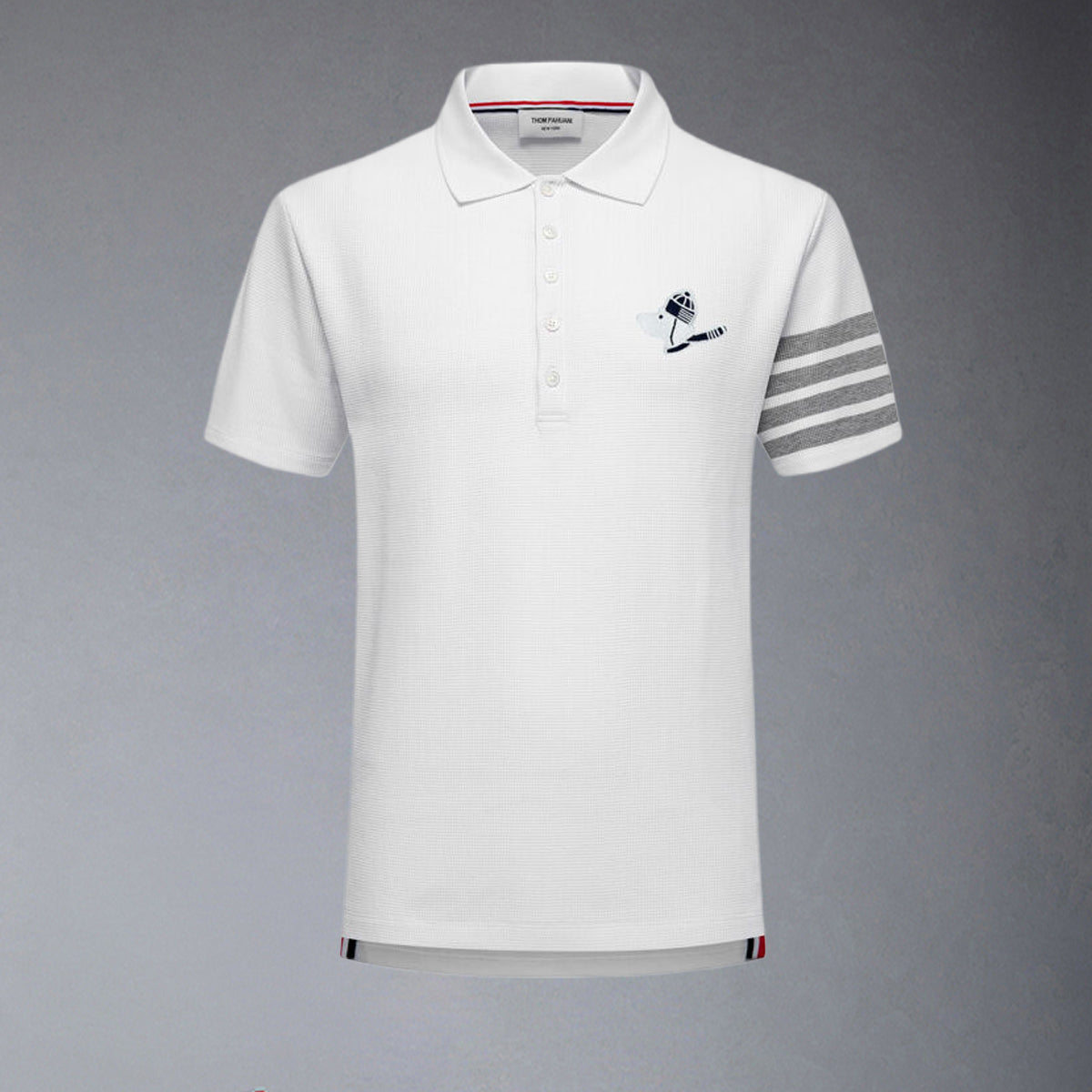 Thom Browne Puppy Embroidery POLO Shirt