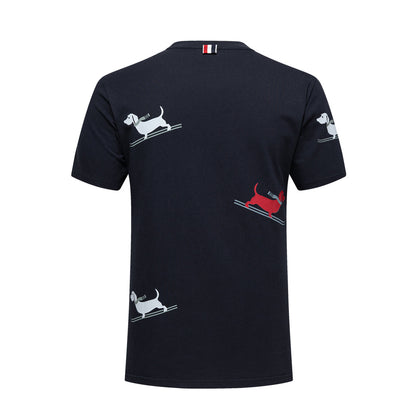 Thom Browne Puppy Print T-shirt