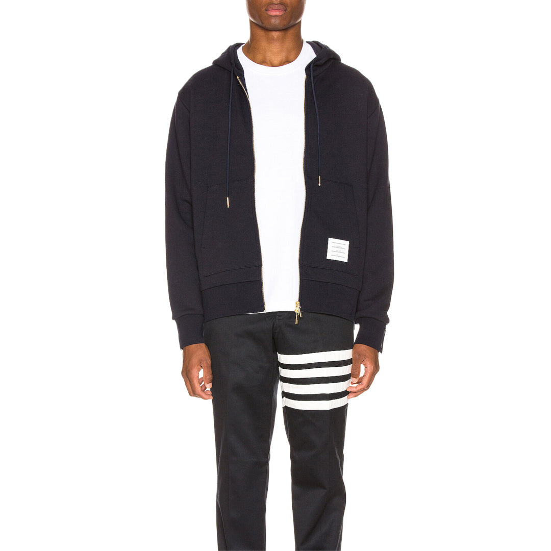 Thom Browne Couple Color Bars Hoodies