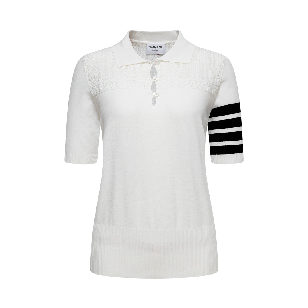 Thom Browne Women Bear POLO shirt