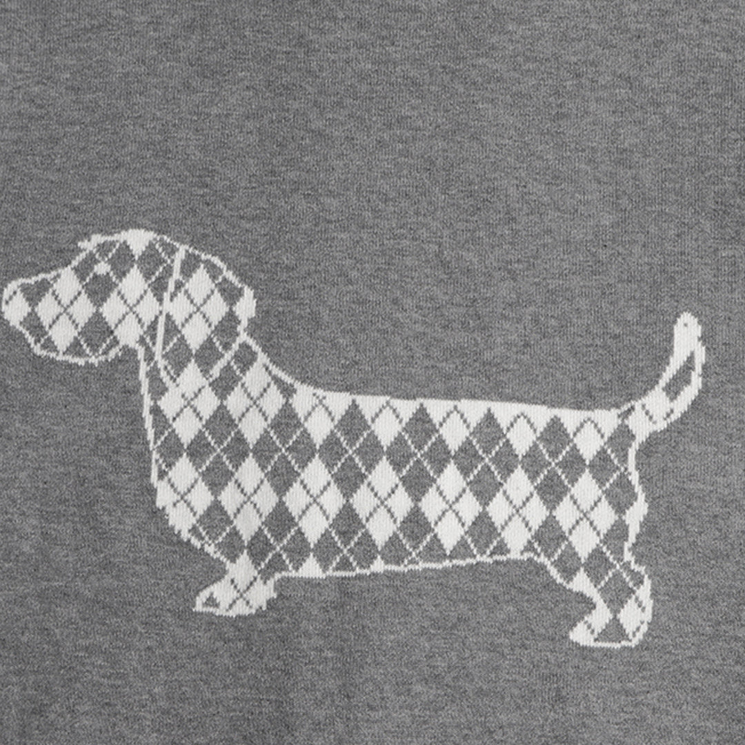 Thom Browne Couple puppy Hoodies