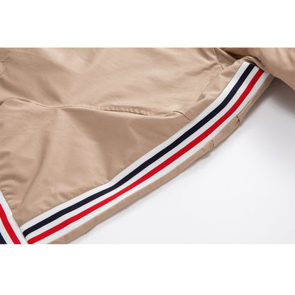 Thom Browne  Khaki Hooded Jacket