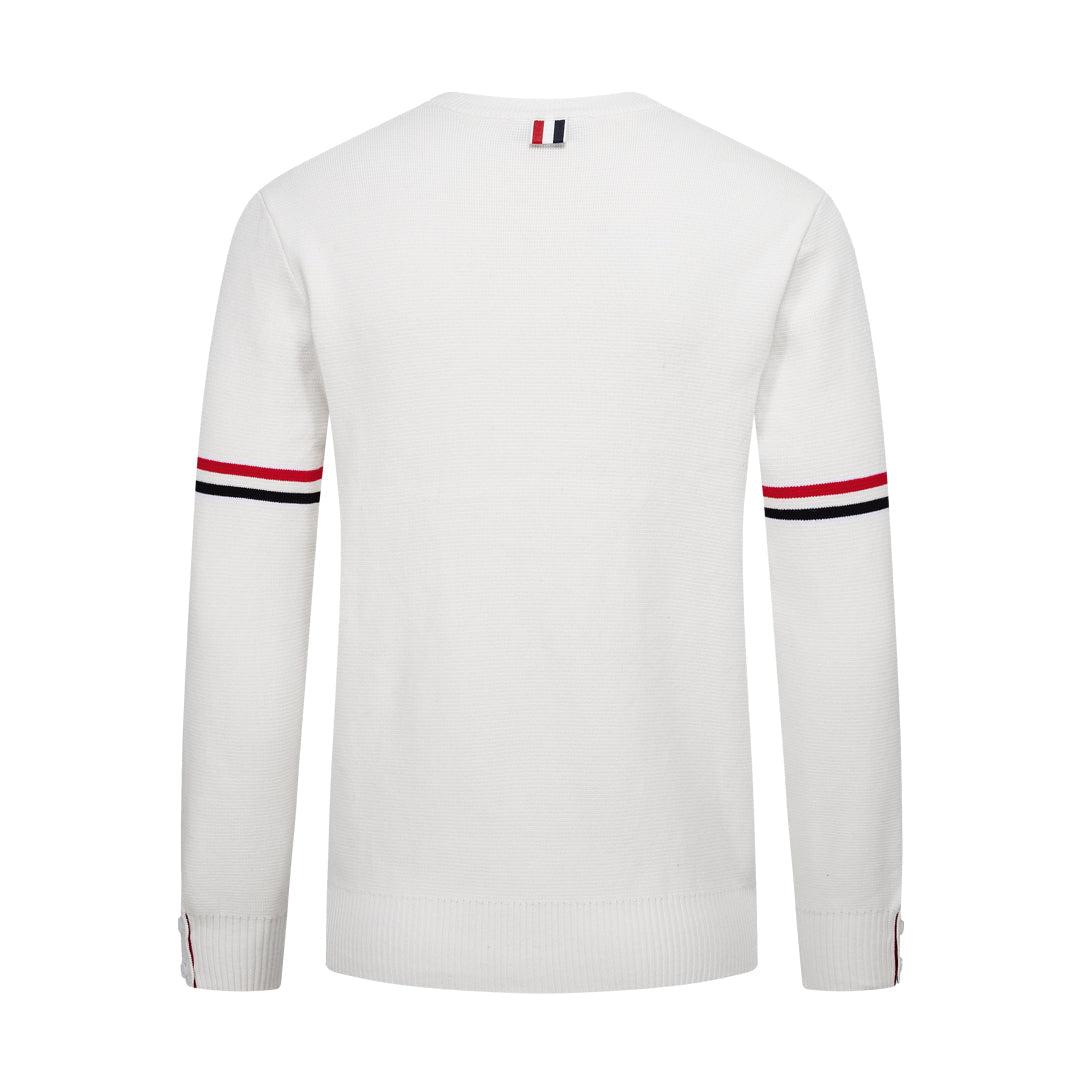 Thom Browne Round neck wool sweater