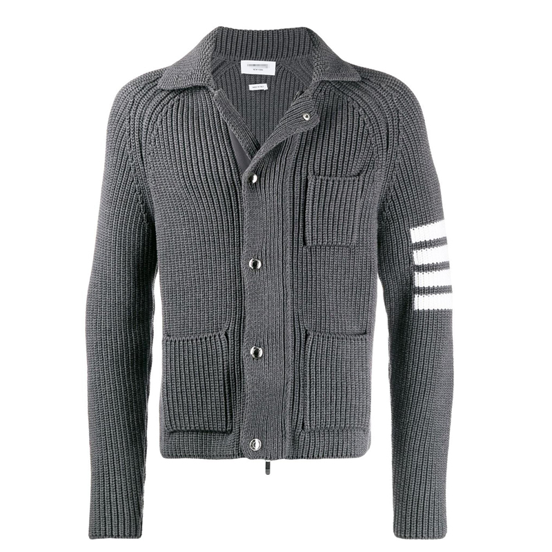 Thom Browne Knitted sweater coat