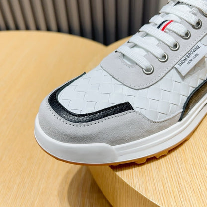 Thom Browne 2025ss New Leather sneakers