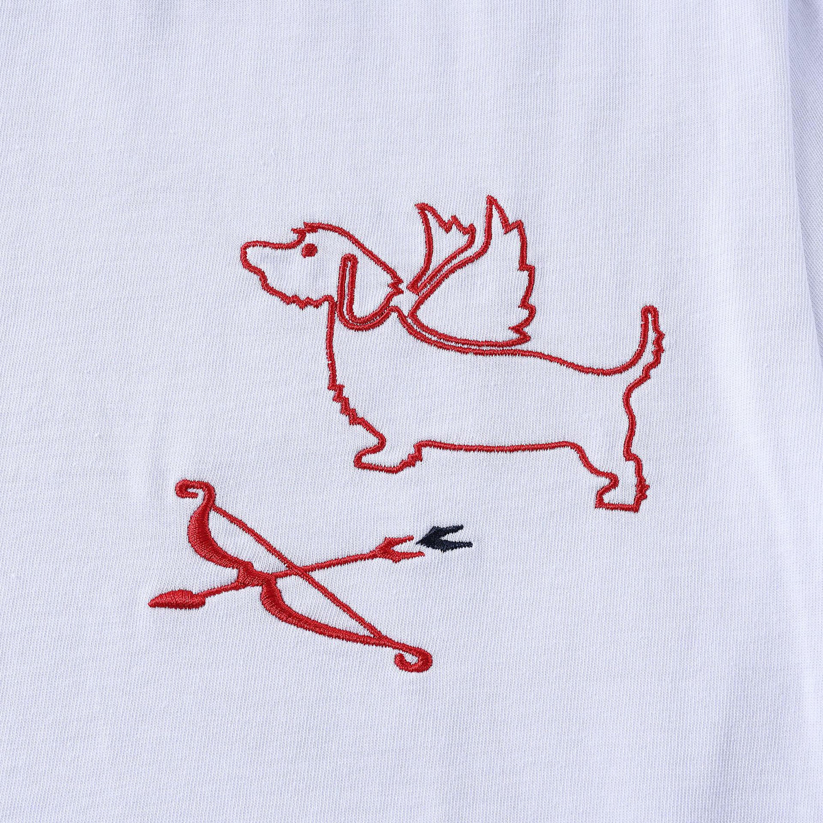 Thom Browne Puppy Embroidery T-shirt