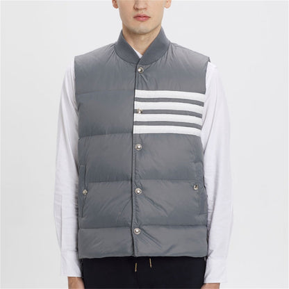 Thom Browne 4-Bar Down vest