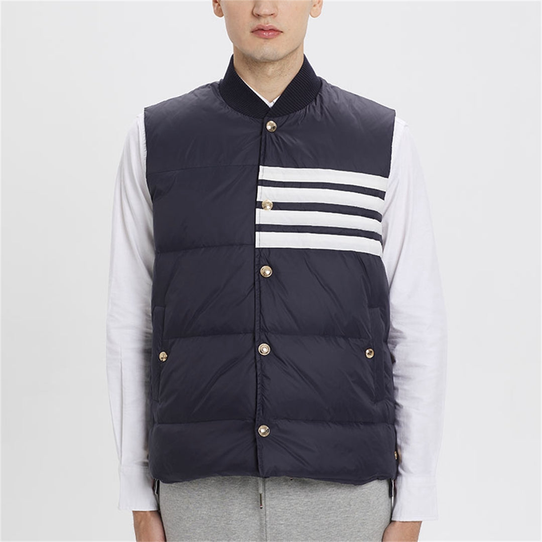 Thom Browne 4-Bar Down vest