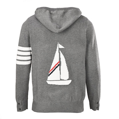 Thom Browne  2026ss Sailboat Hoodie